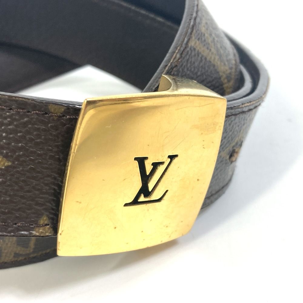 ルイヴィトン M6887 モノグラム サンチュール LV カット ベルト - メルカリ