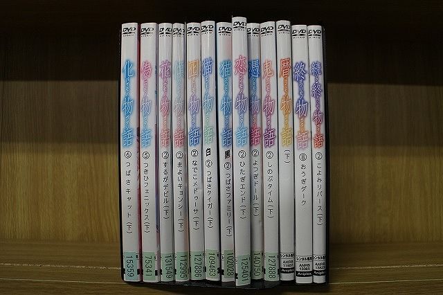 DVD 化物語シリーズ 囮物語 鬼物語 恋物語 花物語 憑物語 終物語 暦