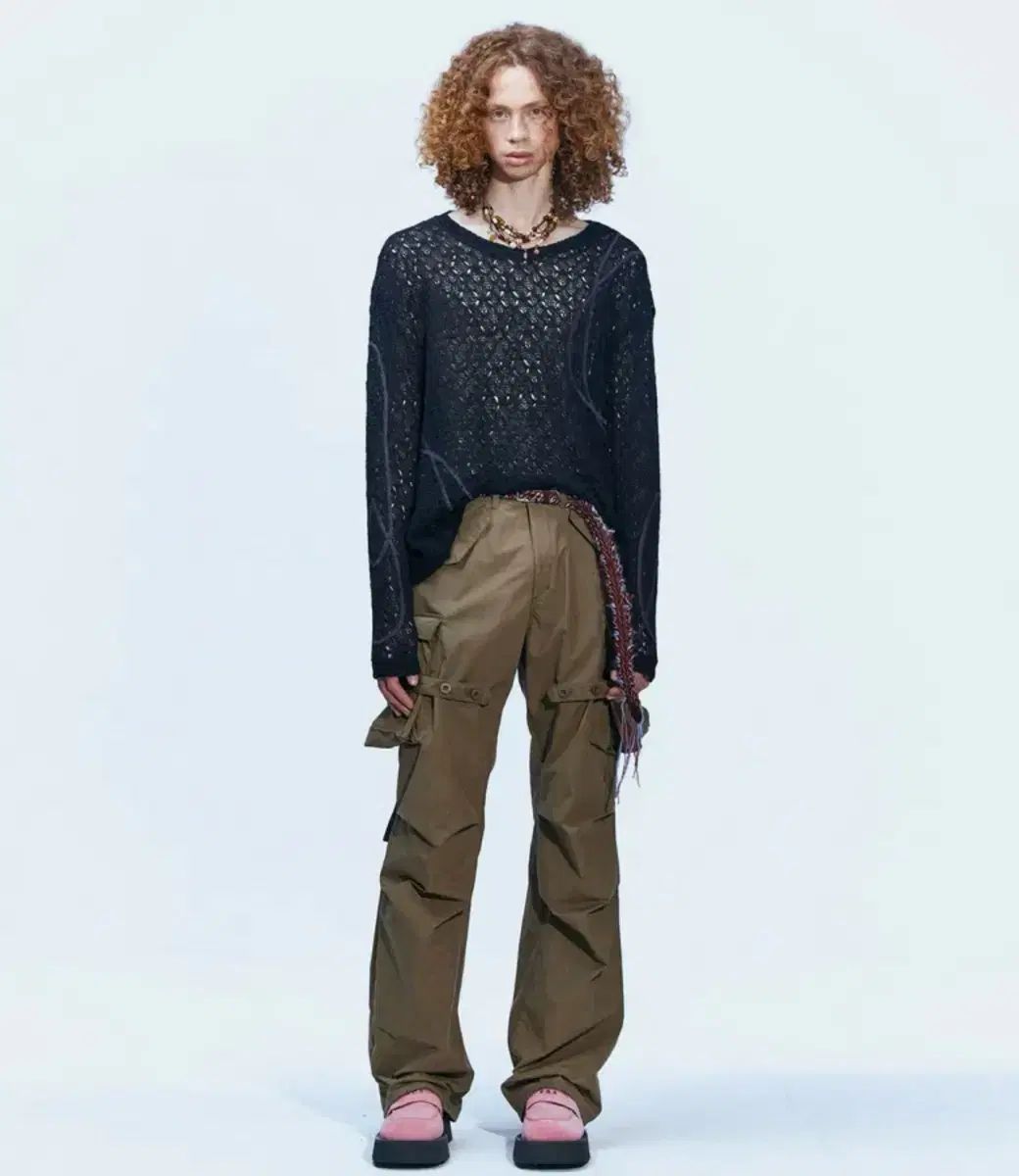 アンダースンベル パッタ クラック カーゴパンツ