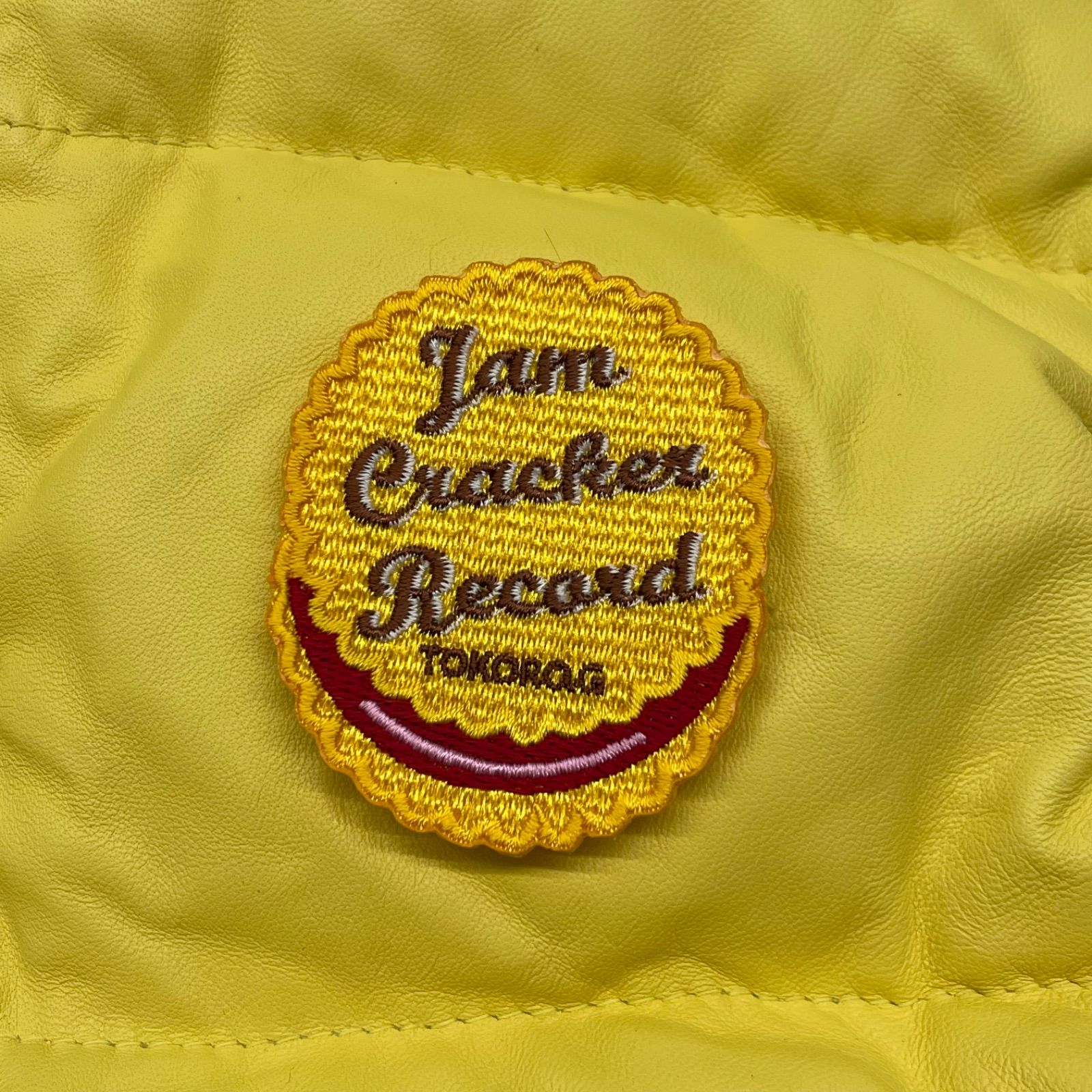 JAM CRACKER RECORD ジャムクラッカーレコード レザーダウンベスト