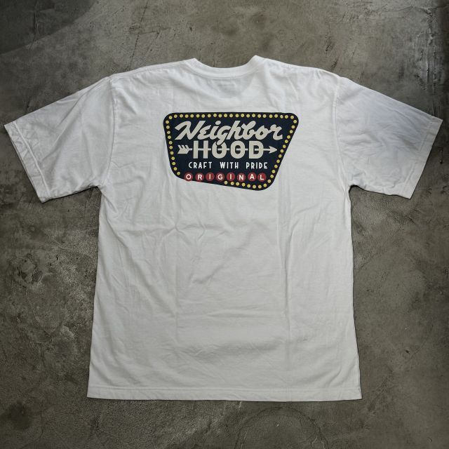 NEIGHBORHOOD 25ss NH 251 SPOT. TEE SS-9 SIZE-M 251PCNH-ST14S