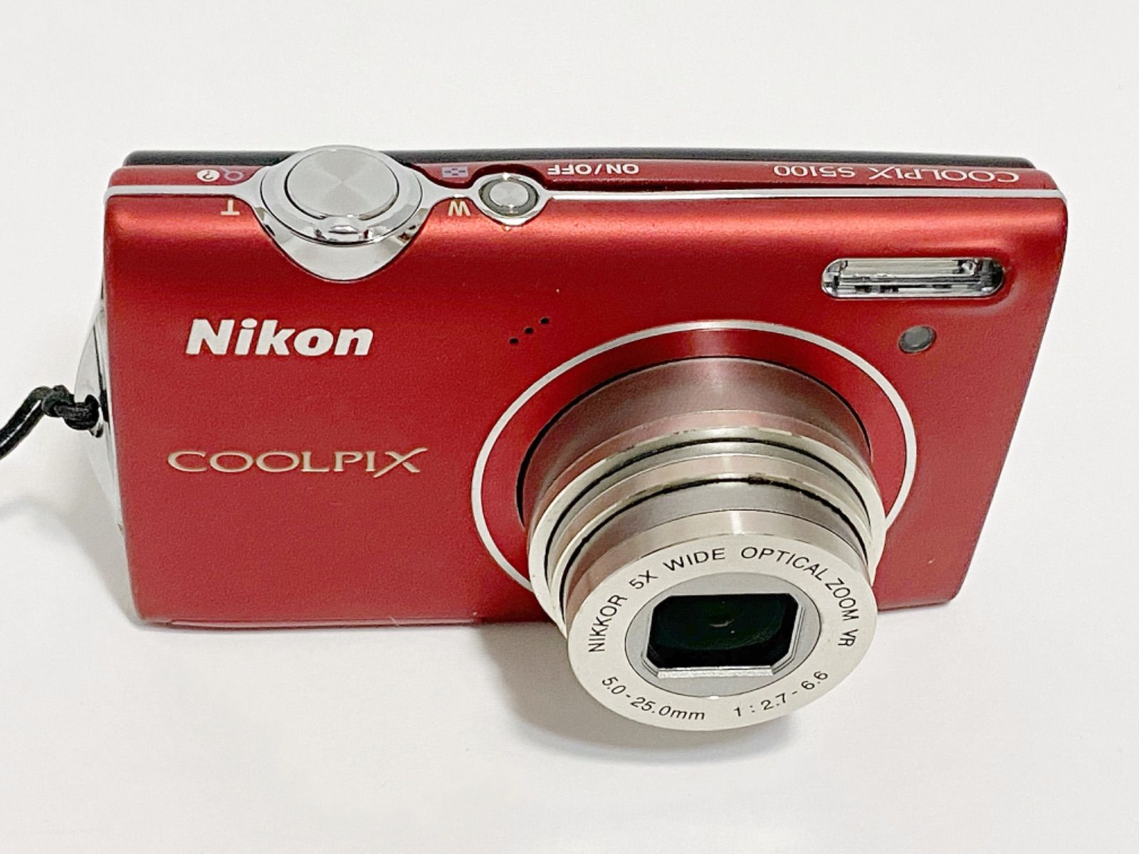 Nikon COOLPIX S5100 ニコン コンパクトデジタルカメラ レッド