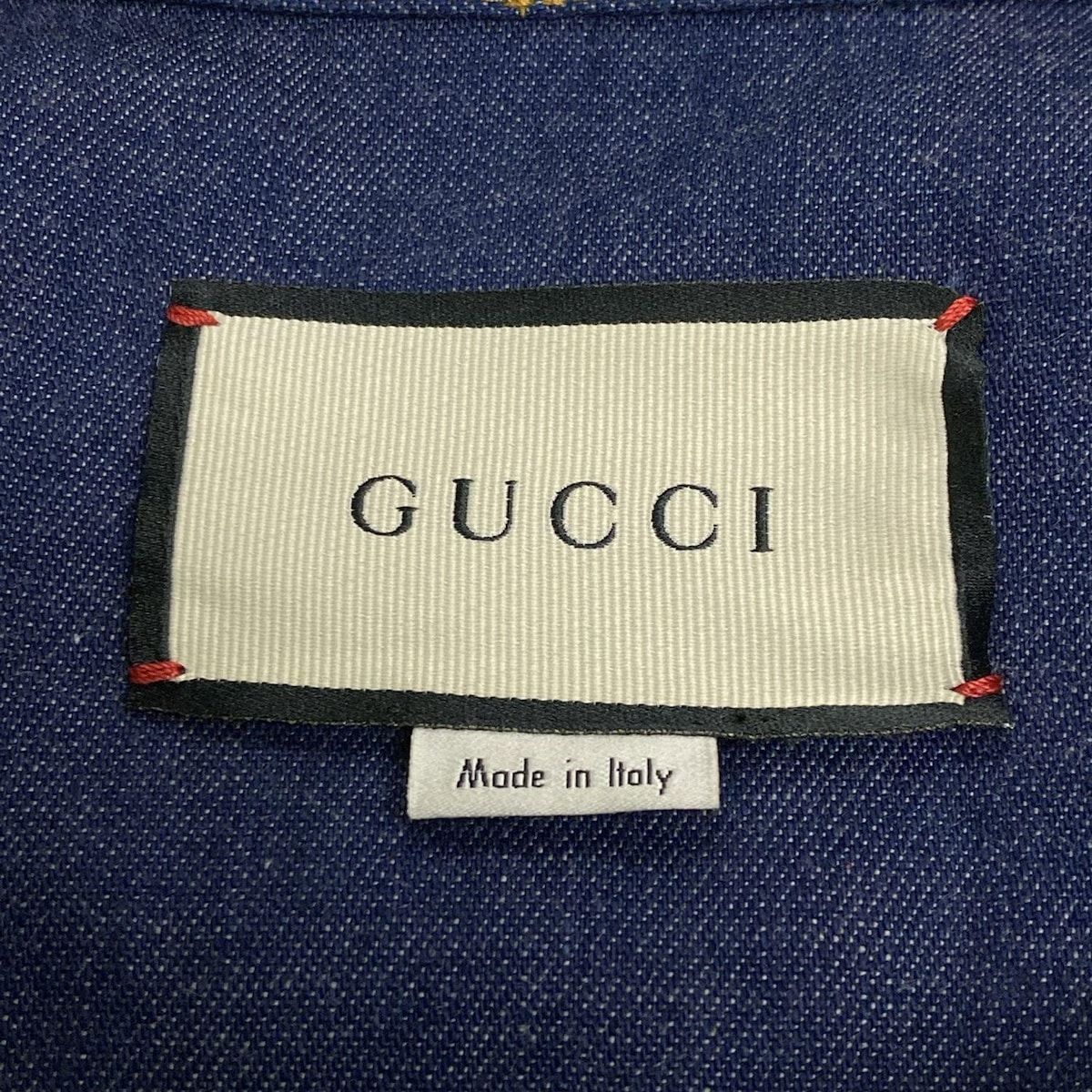 最終価格GUCCI デニムワンピース 今日特価】Gucci グッチ 新作デニムワンピース-2 - メルカリ