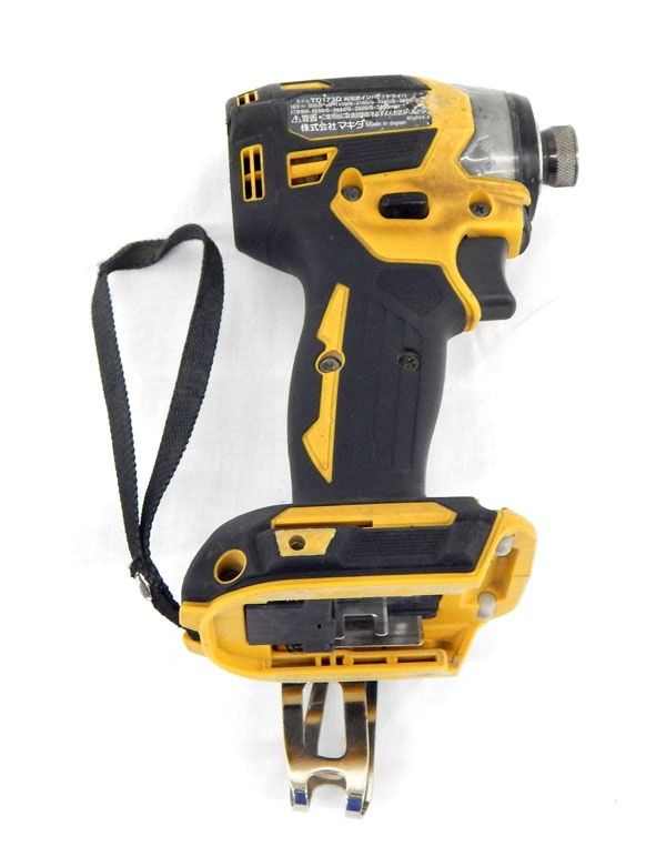 マキタ 18V 充電式インパクトドライバ TD173DZFY 黄色 本体のみ バッテリ 充電器 別売