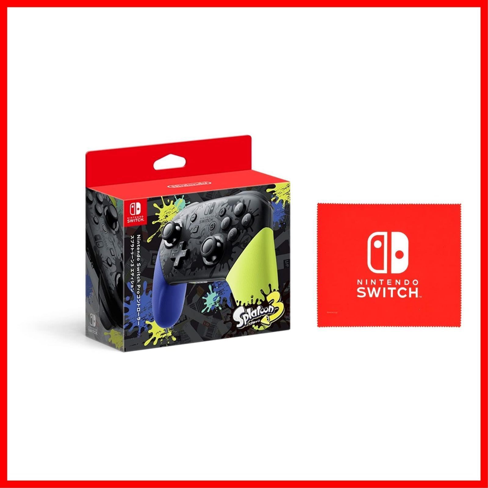 お得新作【未使用】Switch Proコントローラー スプラトゥーン3純正品 Nintendo Switch