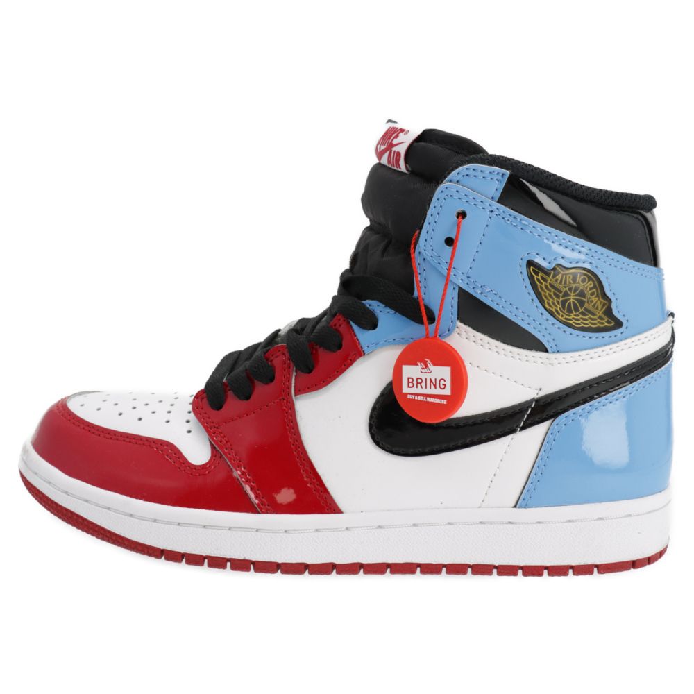 NIKE (ナイキ) AIR JORDAN 1 RETRO HIGH OG FEARLESS UNC/CHICAGO エアジョーダン1 フィアレス  ハイカットスニーカー US7/25cm ブルー/レッド/ホワイト CK5666-100 - メルカリ