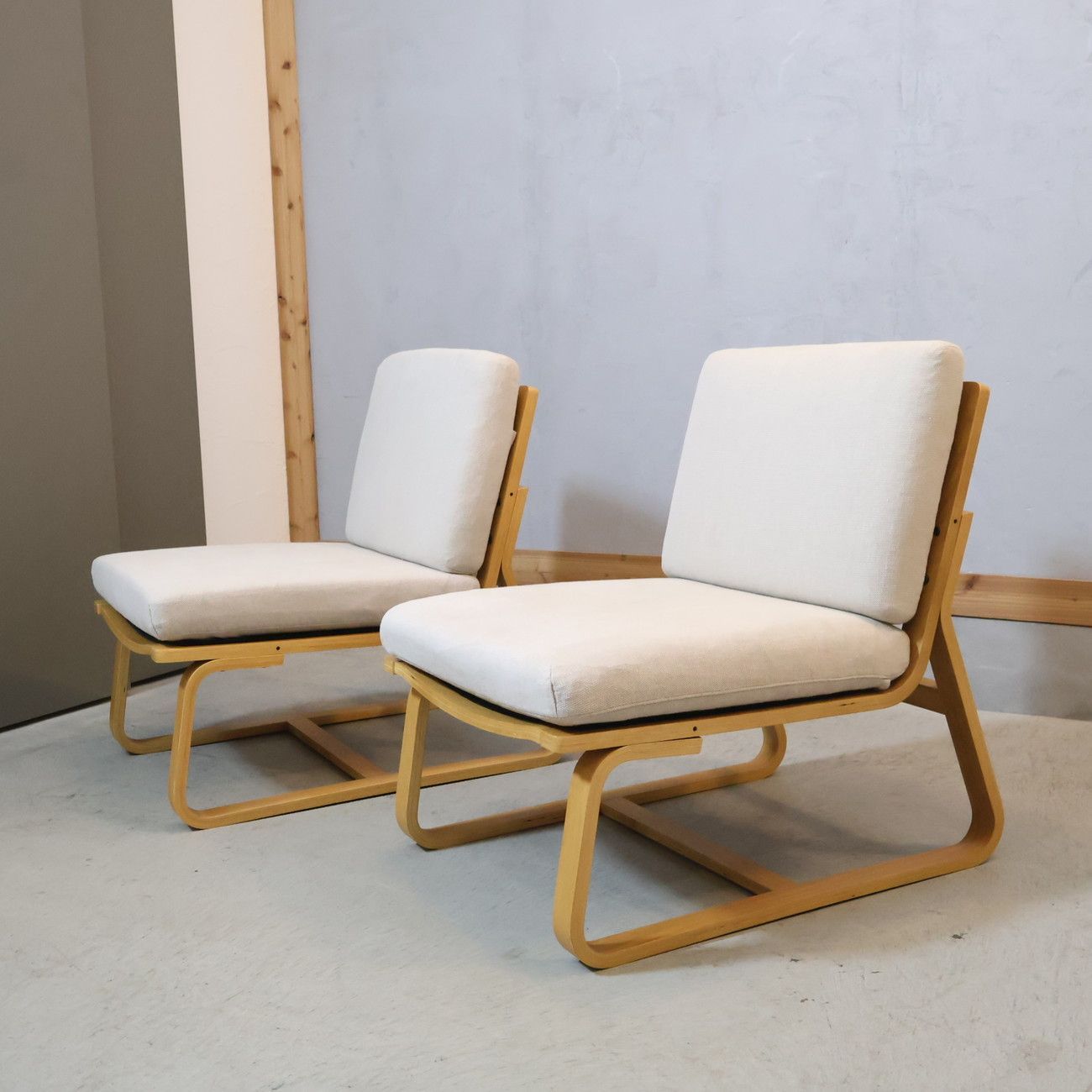 リビングでもダイニングでもつかえるソファチェア ナチュラル