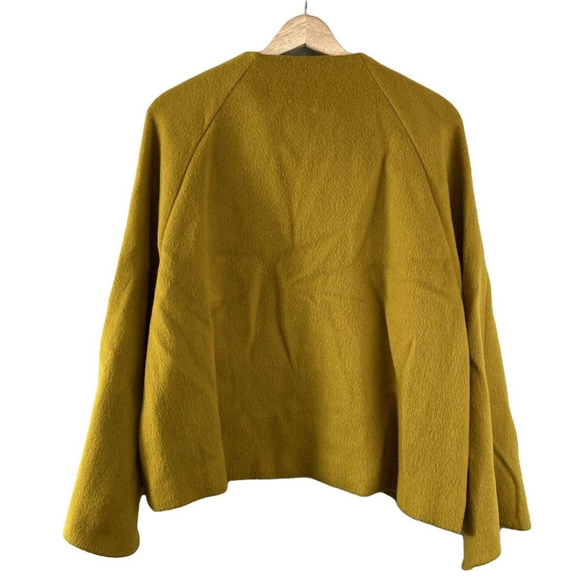 ENFOLD エンフォルド コート サイズ38 M レディース - マスタード 長袖 ショート丈 秋 冬