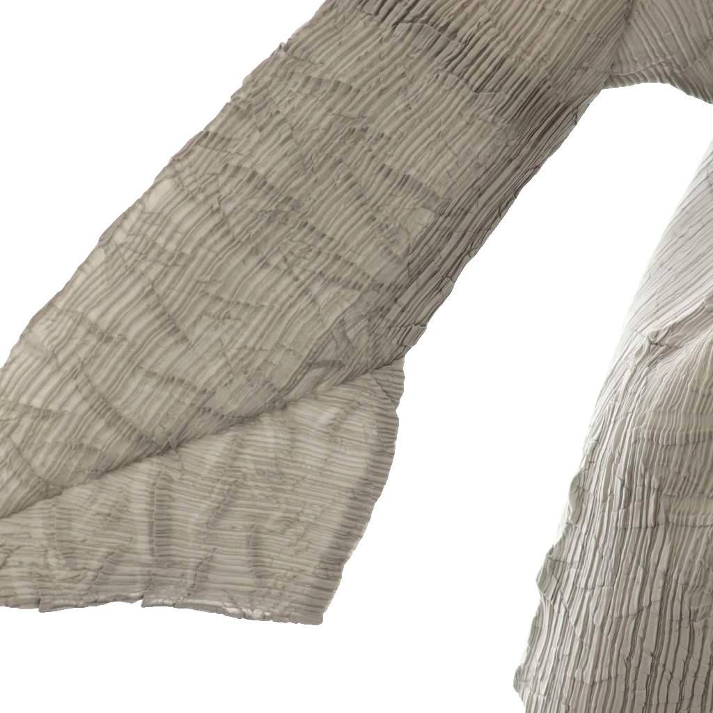 イッセイミヤケ ISSEY MIYAKE プリーツ シワ加工 シャツ 長袖 2