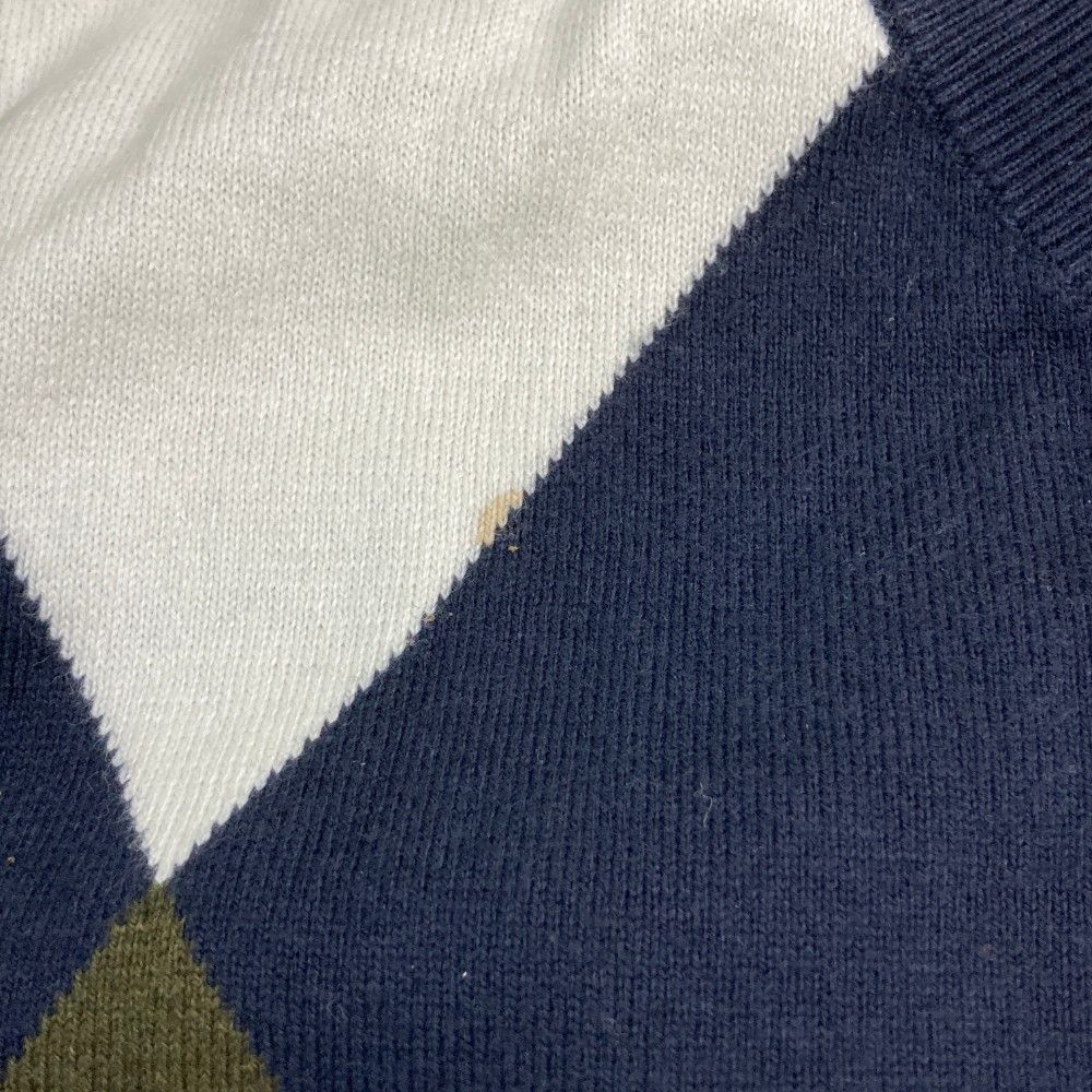 サイズ：L BEAMS GOLF ビームスゴルフ カシミヤ混 ニットベスト