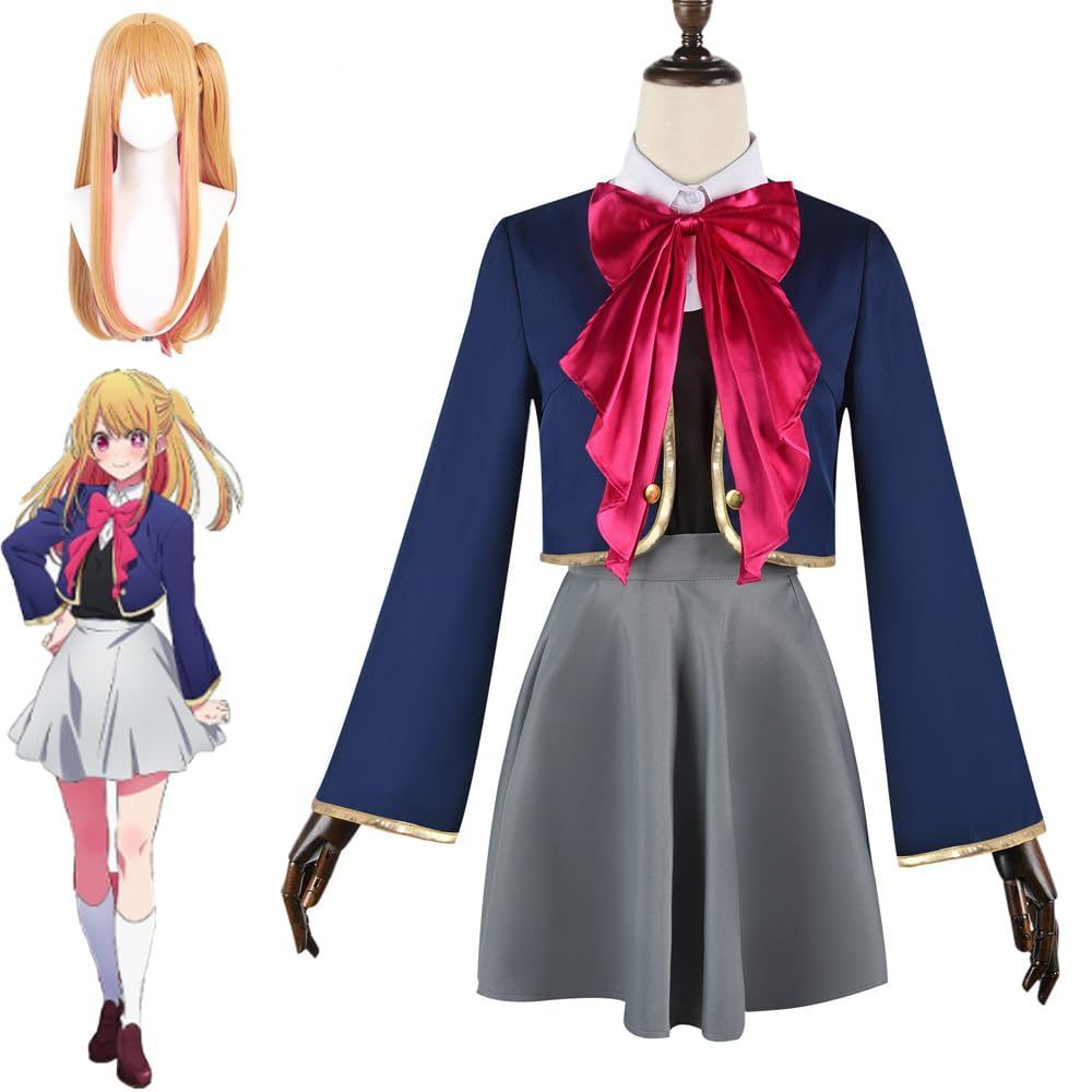 ★XLサイズ 推しの子   星野ルビー  有馬かな 陽東高校制服 コスプレ衣装 8bf9e81d8fb16f60ea69c290988531