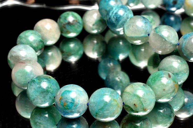 訳あり ハウラウト 亀 クリソコラシリカ ブレスレット クリソコラ