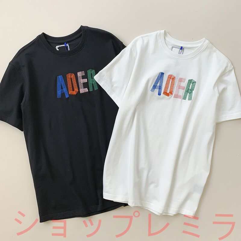 新品未使用 アーダーエラーADERERROR ホワイト 半袖 Tシャツ 男女兼用 2カラー選択可能 - メルカリ