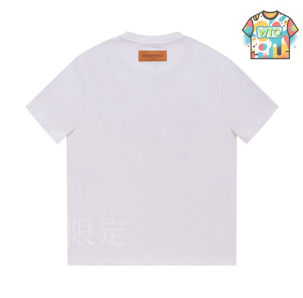 華やかな ブロッサムモチーフ Louis Vuitton 半袖 Tシャツ 刺繍 LOUIS VUITTON 黒 Tシャツ フラワーモチーフ刺繍 - メルカリ