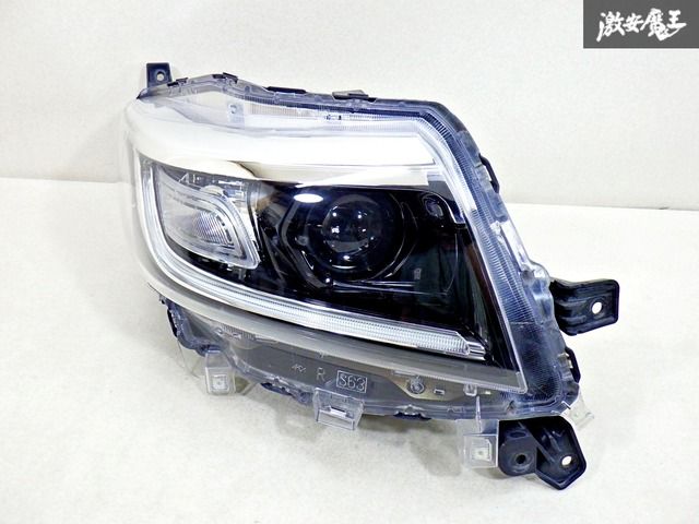 taxi　スペーシアカスタム左ヘッドライトユニット　35320-79R53 点灯OK!!】スズキ 純正 MK53S スペーシア カスタム LED ヘッド