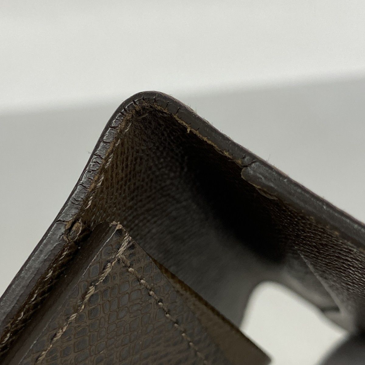 5 id 5051 ルイヴィトン 名刺入れ タイガ アンヴェロップカルトドゥヴィジット M 30928 グリズリ メンズ