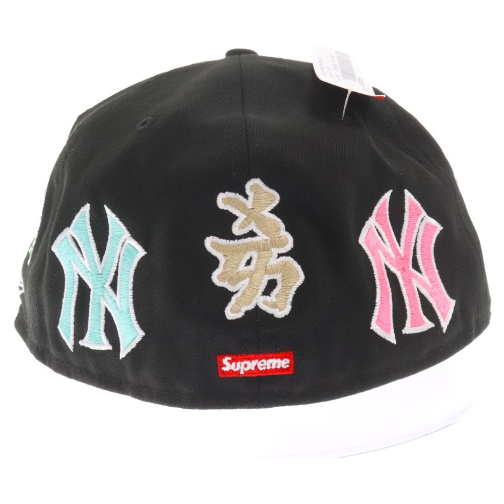 スプリーム Supreme ニューヨーク・ヤンキース 刺繍キャップ