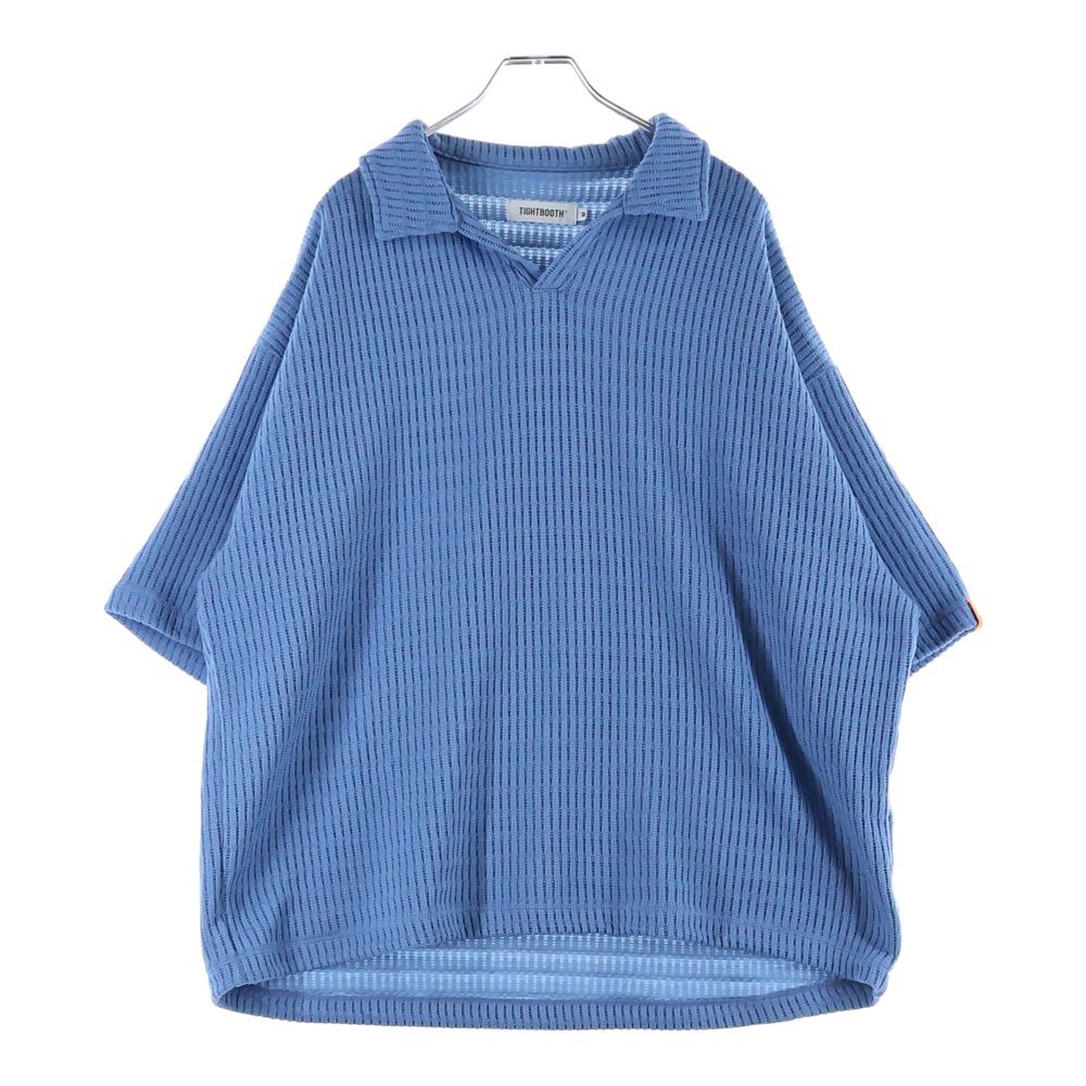 トップス TIGHTBOOTH MYSTERY GAUGE OPEN POLO L トップス TIGHTBOOTH MYSTERY GAUGE OPEN POLO L トップス