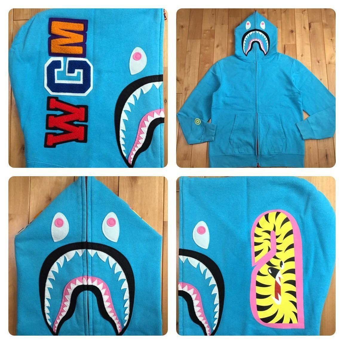 1ST SHARK FULL ZIP HOODIE シャークパーカー NIGO 1st Shark Full Zip Hoodie - Navy – Feature