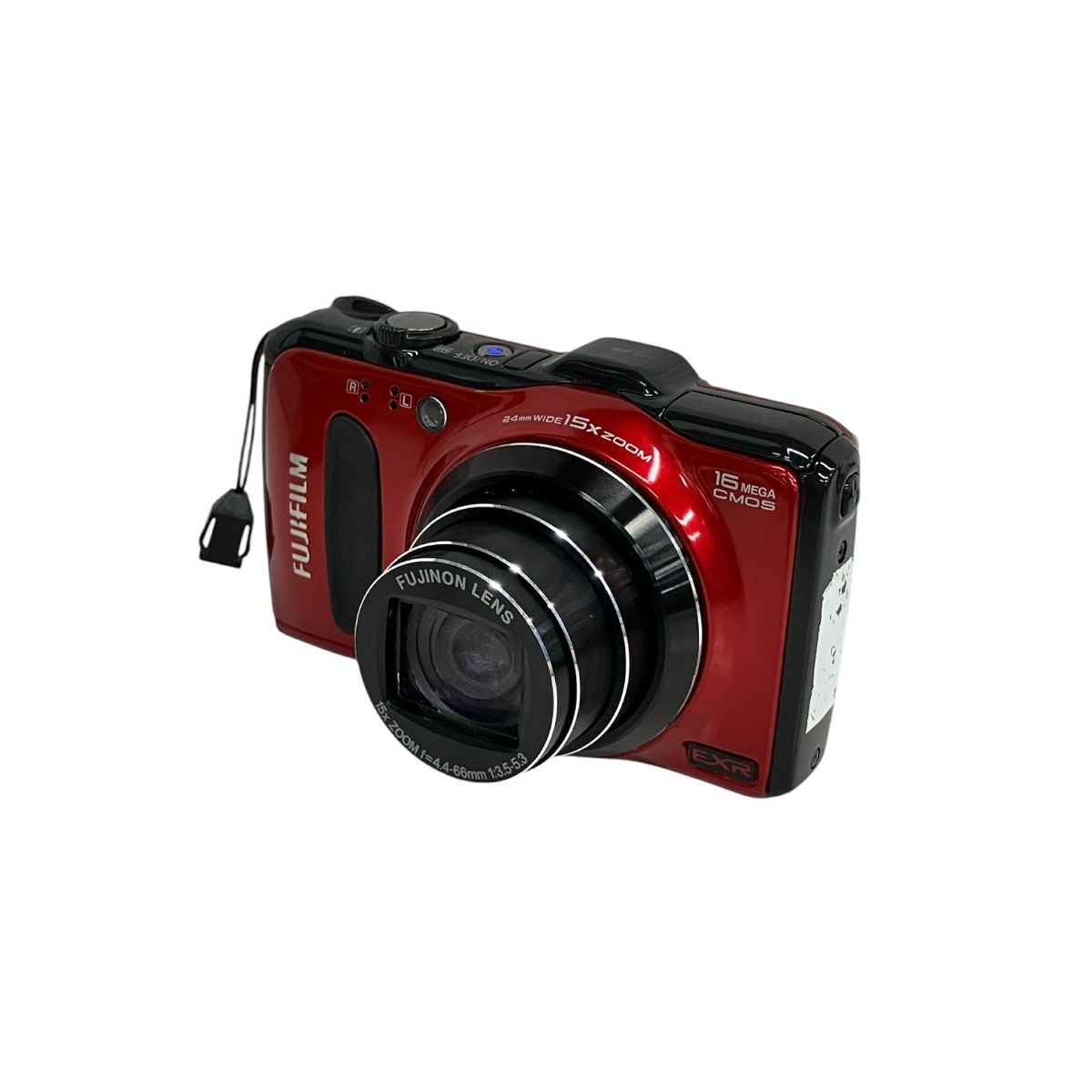 【中古美品】FUJIFILM FINEPIX F600EXR 16MP レッド Fujinon EXR コンパクトデジタルカメラ レッド【ジャンク】 楽天市場