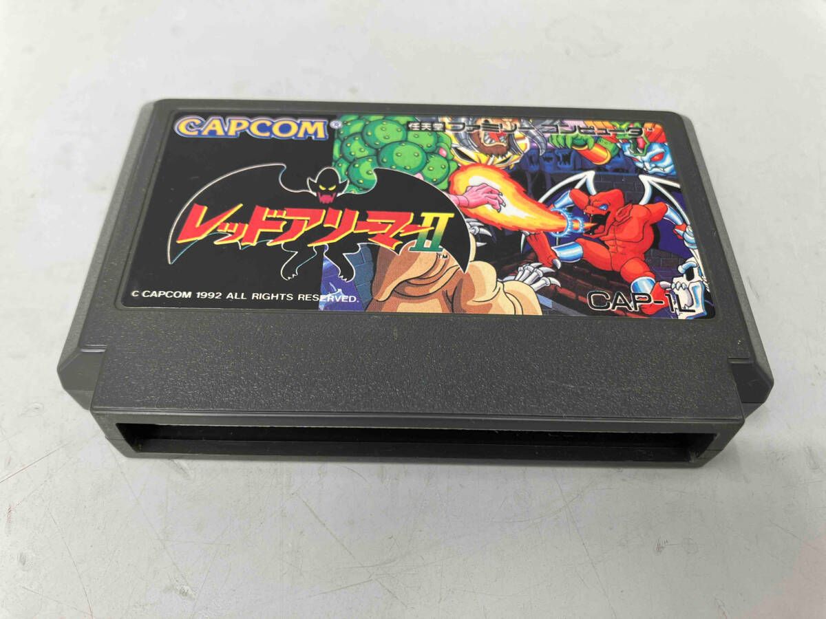ゲームソフト FC ファミコン 【※箱説なし※】 レッドアリｰマｰ2  動作確認済み CAPCOM
