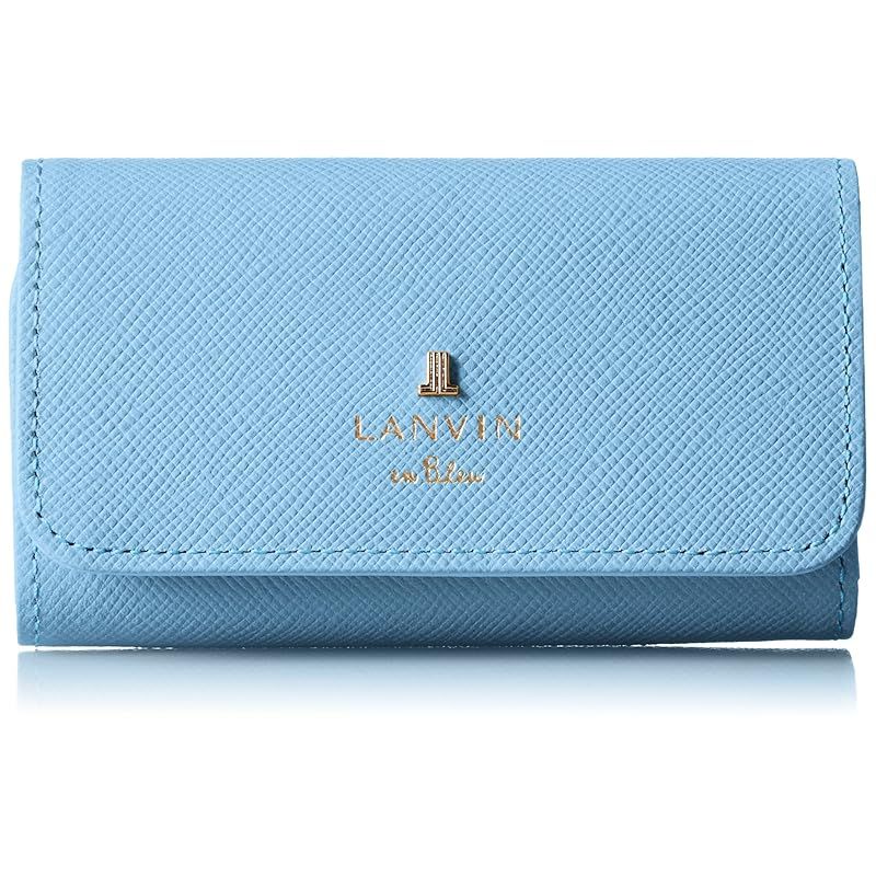 ランバンオンブルー キーケース 新色 リュクサンブール カラー レディース ブルー