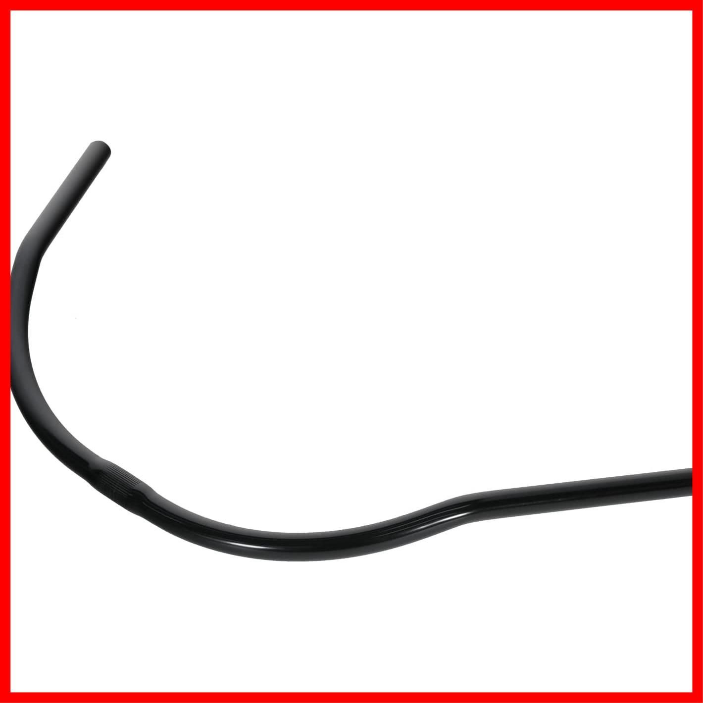 【特価】SENQI 自転車 ハンドルバー アルミニウム合金 ロードバイク 固定ギア用 22.2*25.4*660mm(ブラック)