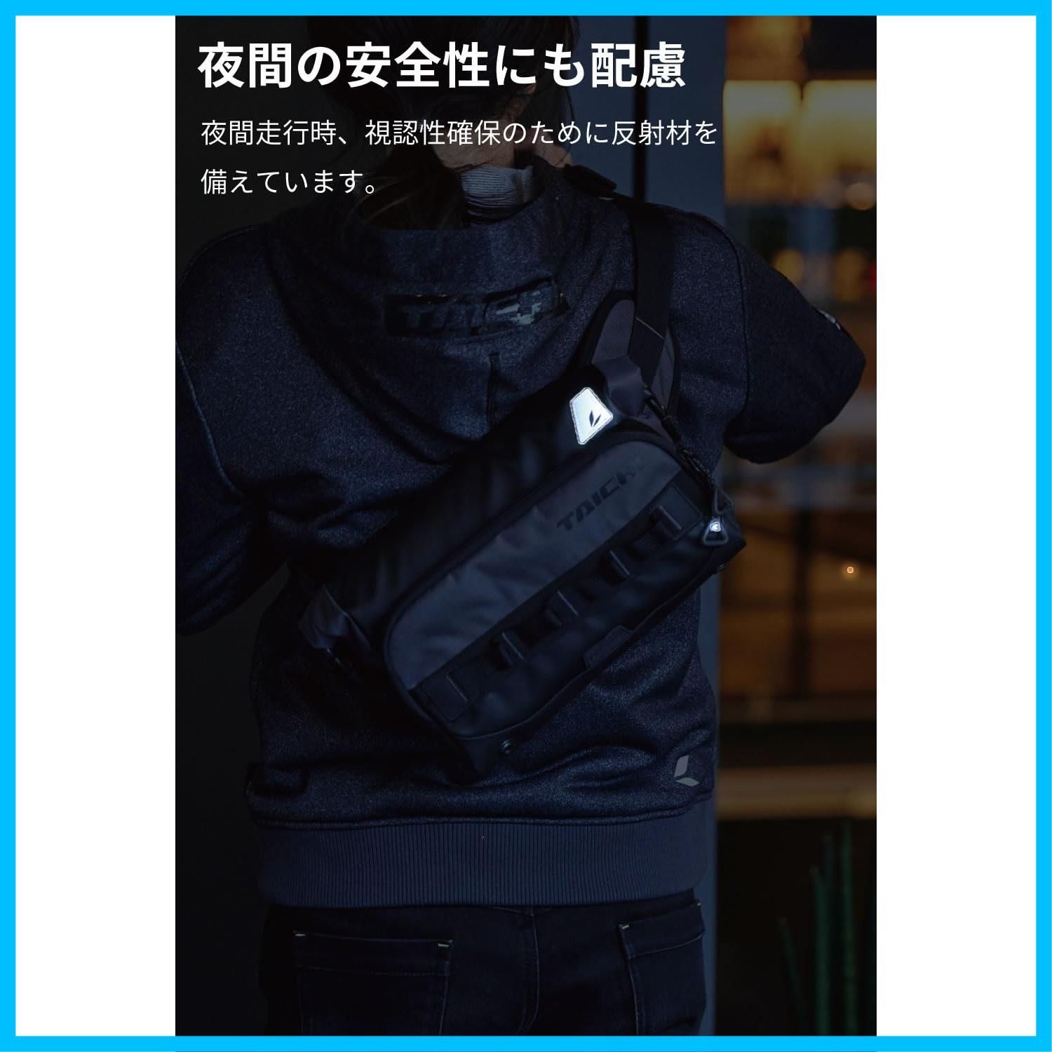 セール ヒップバッグ RSB279 WP ツーリング 防水 ユニセックス大人 ウエストポーチ ウエストバッグ ボディバッグ BLACK バイク TAICHI RSタイチ RS SKLAD-KIRPICHA_RU