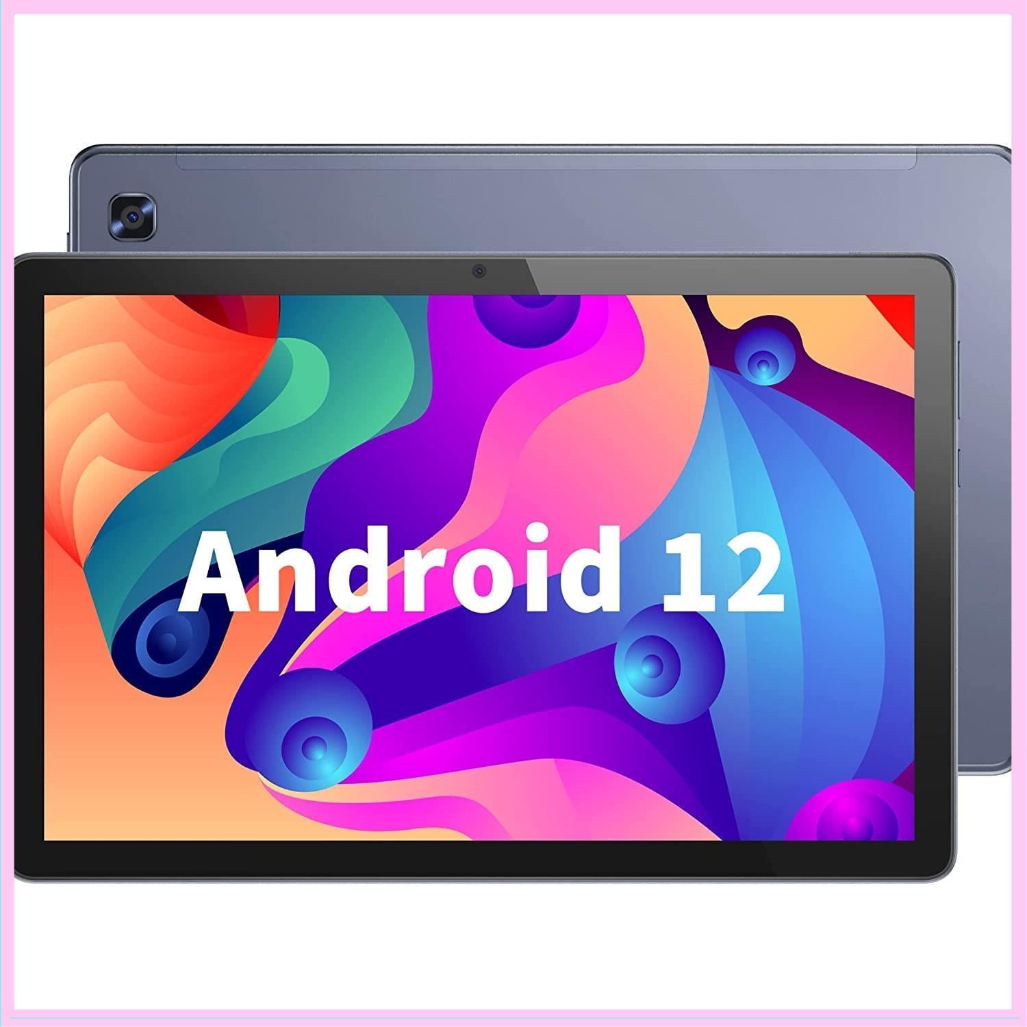 Android 12タブレット 10.1インチ wi-fiモデル、8コアCPU