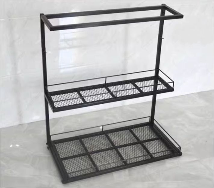 日本風ブロック根付き棚 挂補光灯 架二段 屋内 バルコニー多肉植物棚 window 植物配置置き物棚