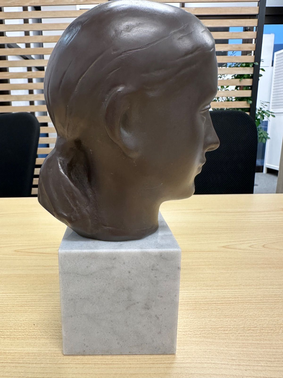 船越保武　少女像　ブロンズ YASUTAKE FUNAKOSHI Bronze image Sculpture / 舟越 保武