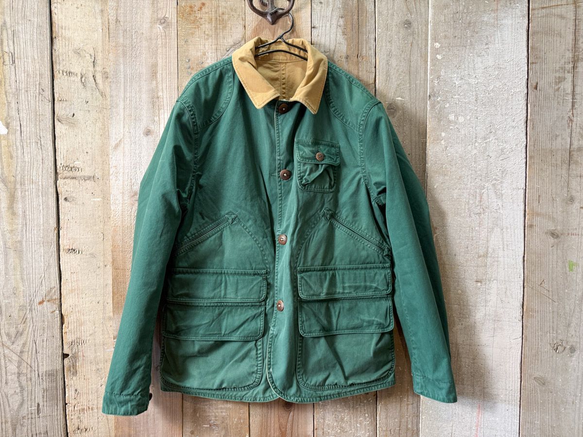 Polo country リバーシブルハンティングジャケット 中古・古着通販】POLO COUNTRY (ポロカントリー) リバーシブル