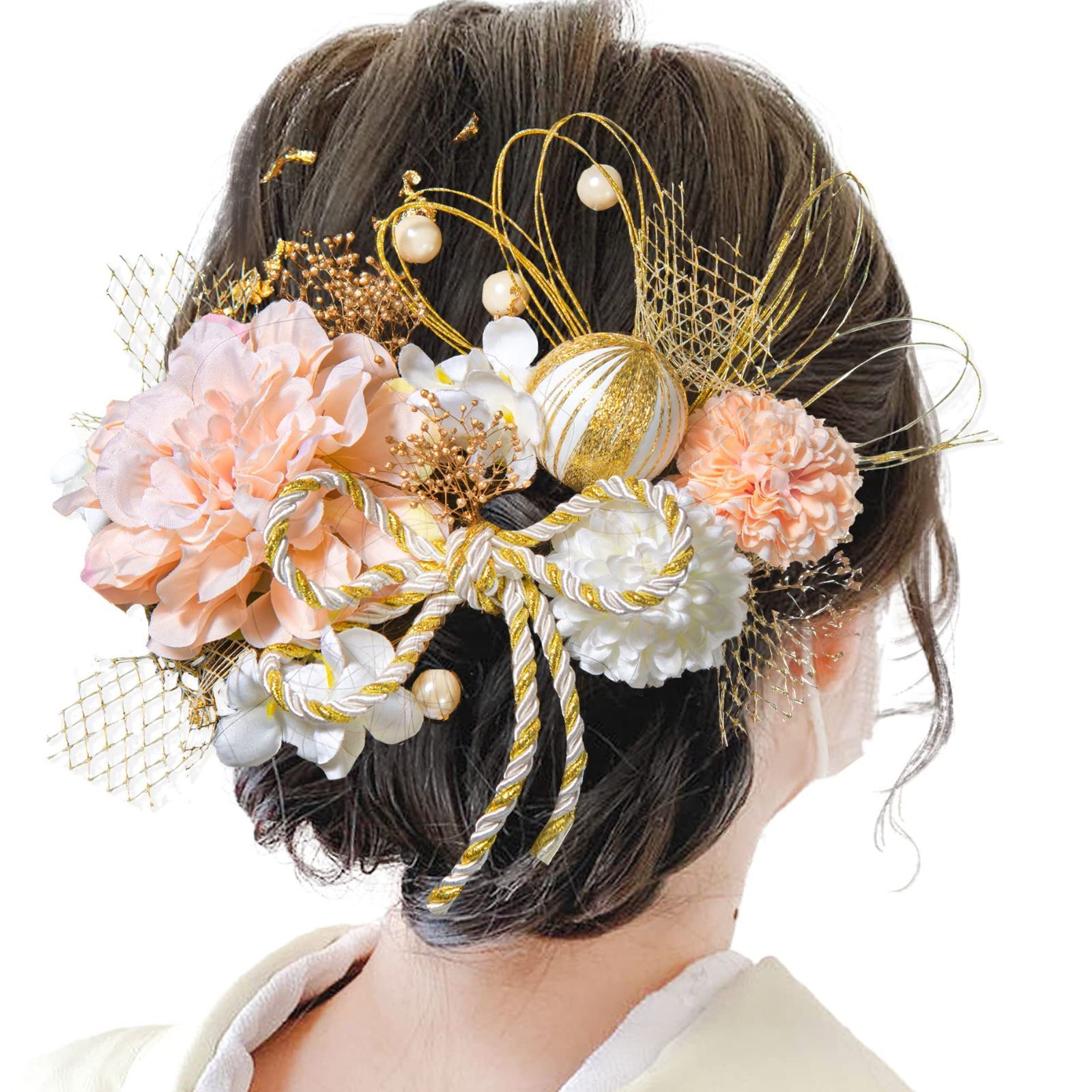 成人式 卒業式 髪飾り 前撮り 振袖 袴 ヘッドパーツ 和玉 紫陽花