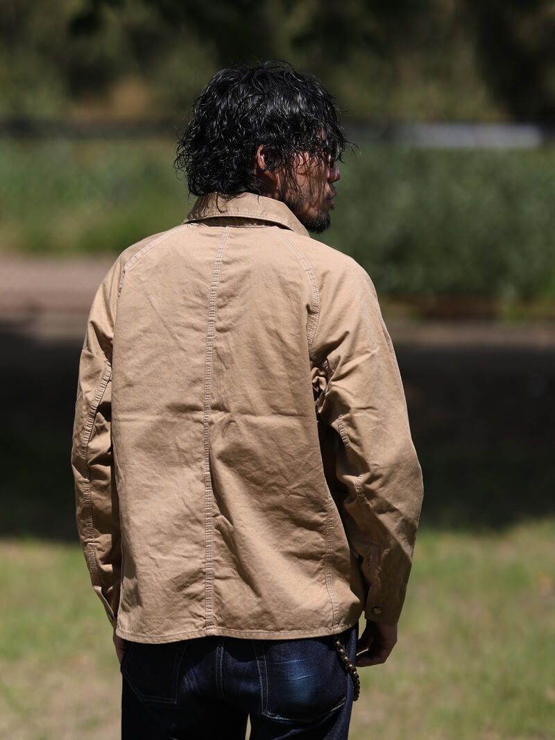 TCB jeans TCBジーンズ Cat Head Jacket Khaki Drill キャット