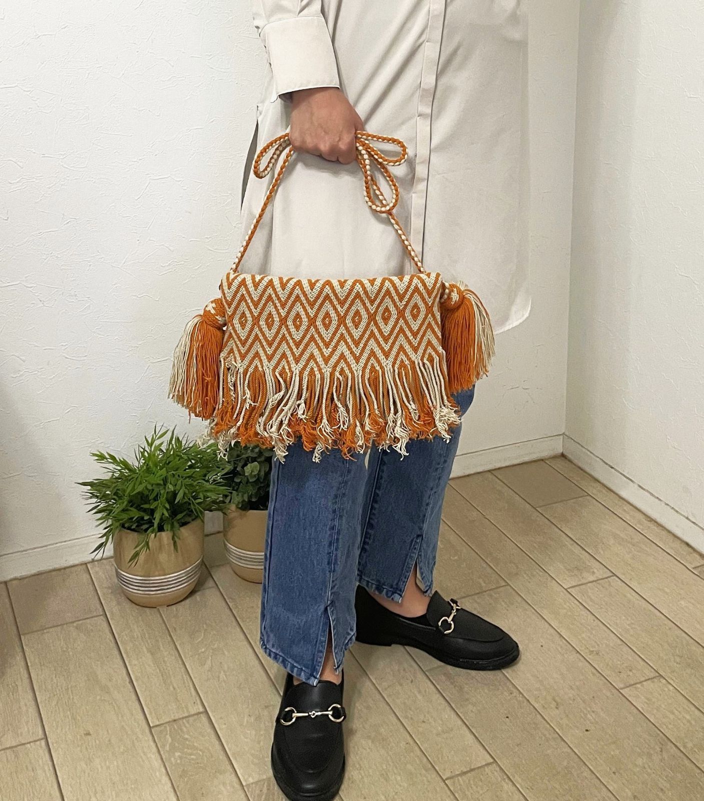 ワユーバッグ Rausch Latin Asia ハンドメイド Wayuu bag クラッチ