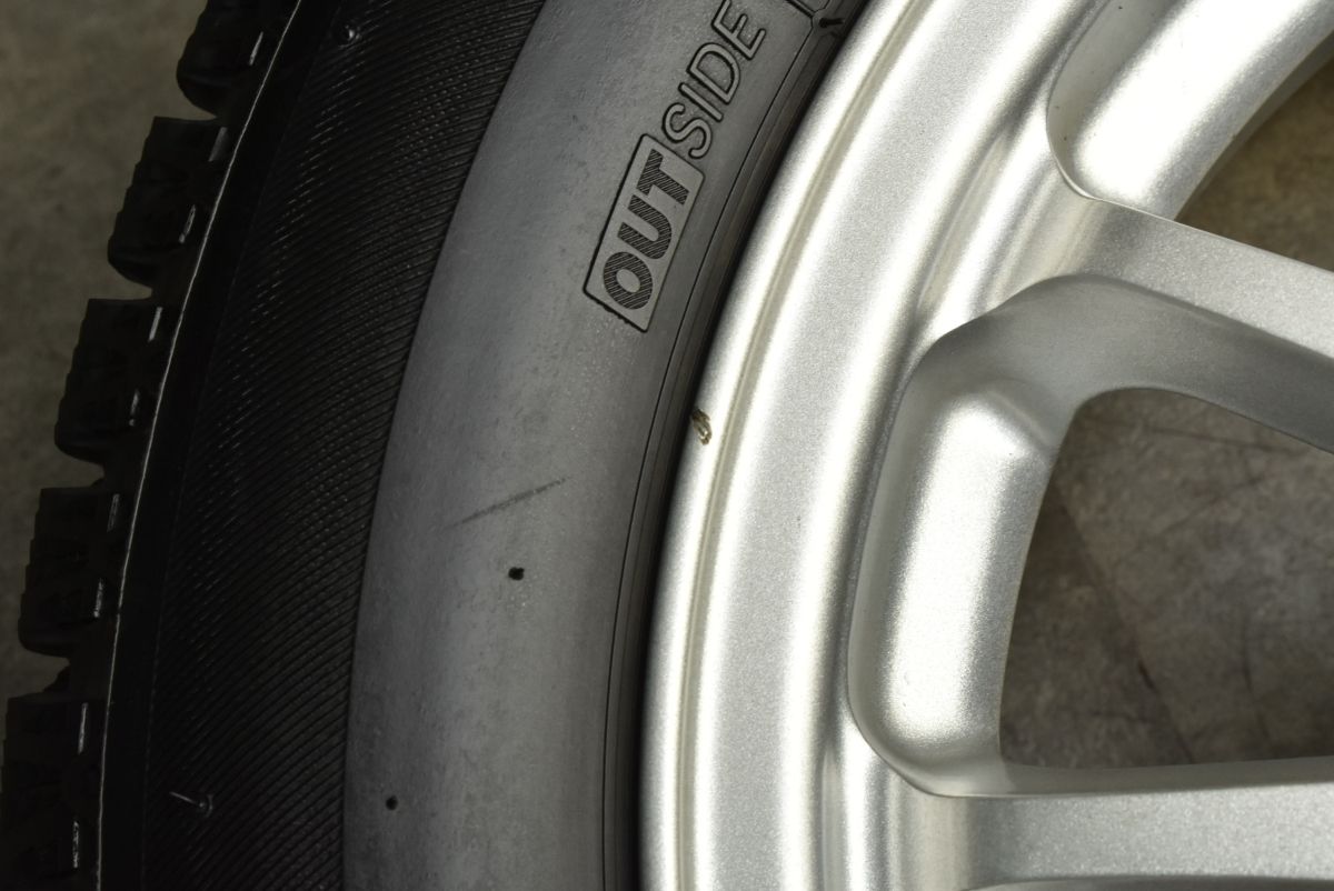 新作激安通販中!  バリ溝 エコフォルム 14in 4.5J 46 PCD100 ブリヂストン アイスパートナー2 155 65R14 N-BOX デイズ サクラ デリカミニ ワゴンR 【全品送料無料】