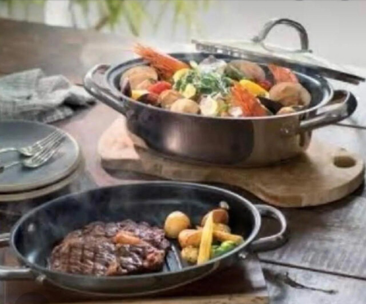 未使用品】MEYER マイヤー オ－バルグリルパン28cm