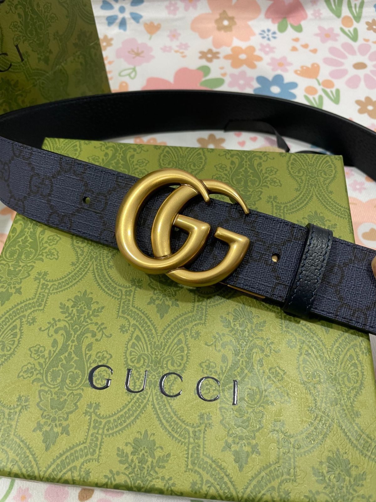 大幅値下げGUCCI グッチ ダブルG ベルトかなり綺麗 - メルカリ