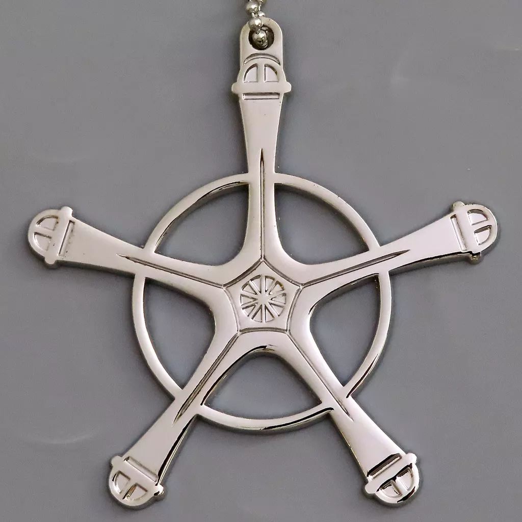 中古】キーホルダー 滅却師十字(クインシー・クロス) メタル
