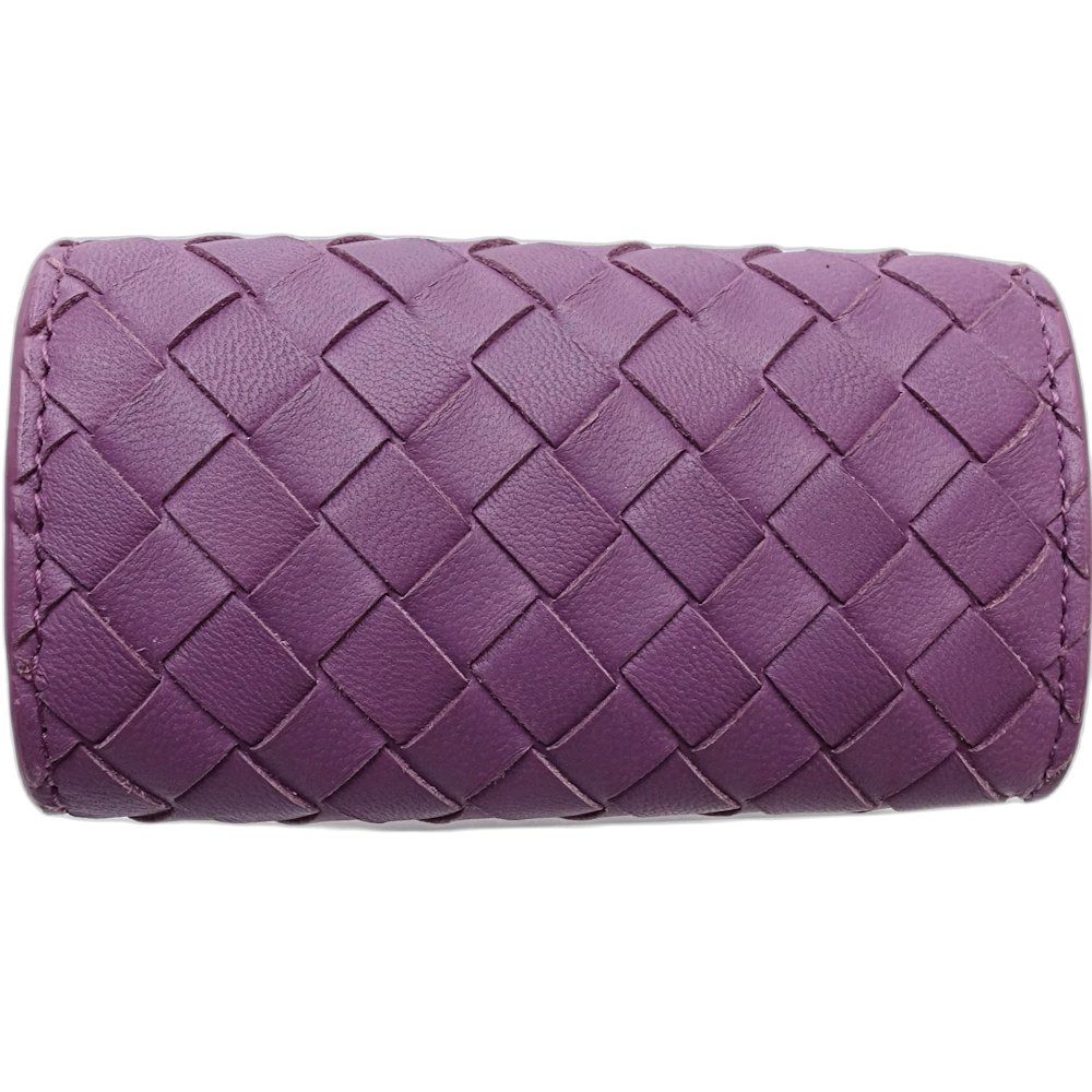 ✨ボッテガ・ヴェネタ BOTTEGA VENETA パープル 6連キーケース✨ ボッテガヴェネタ (ボッテガ・ヴェネタ) キーケース メンズ