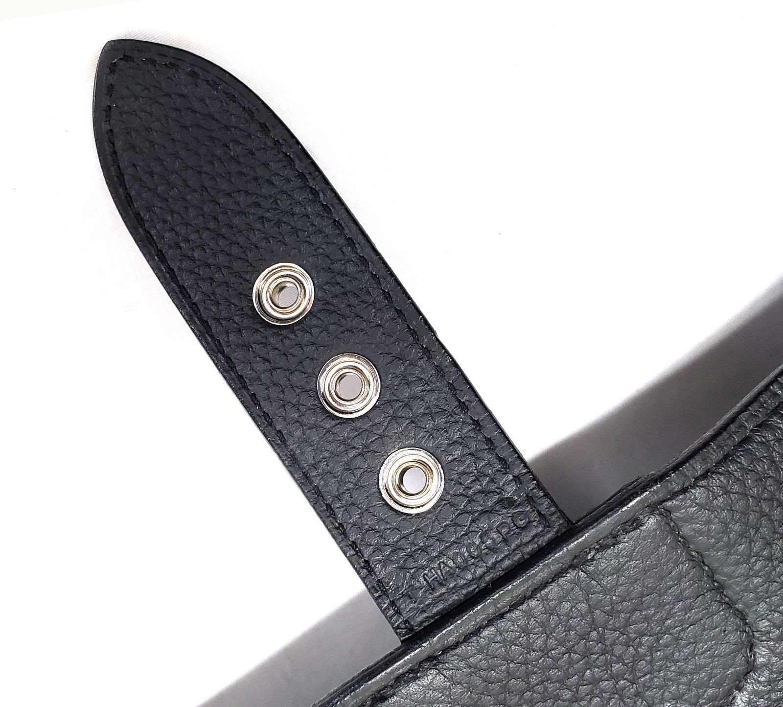 黒 レザー ダミエ ビジネスバッグ中古⭐️ BALLY バリー