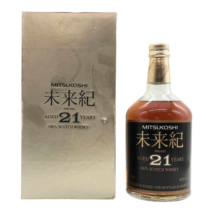 東京都限定 三越 未来紀 21年 700ml 40% 未開栓 - メルカリ