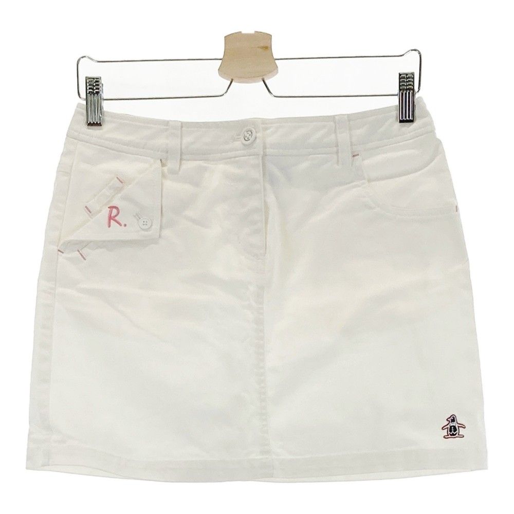 サイズ：9 MUNSING WEAR マンシングウェア R.line スカート  ホワイト系 [240101341985]# ゴルフウェア レディース ストスト