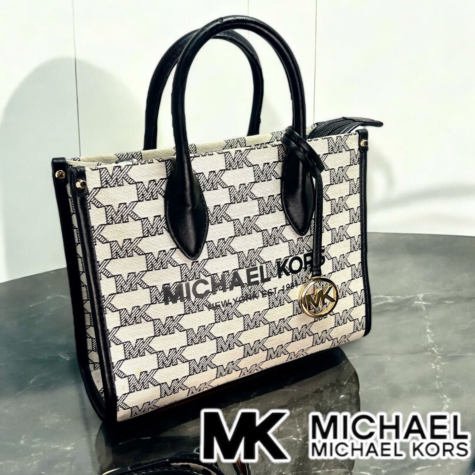 MICHAEL KORS／マイケルコース ミレラ スモール シグネーチャー 