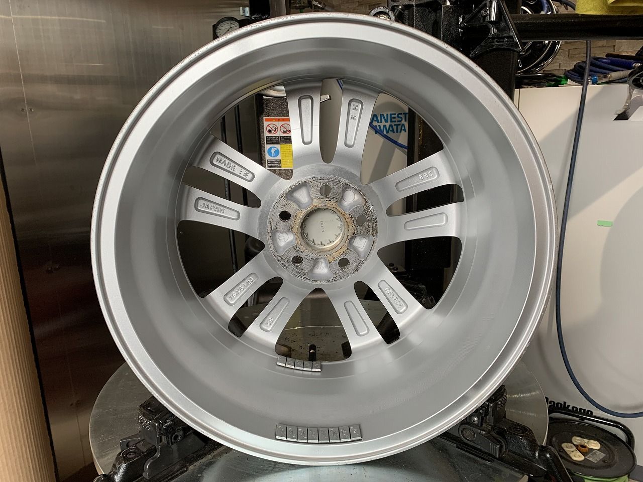 車 【2505026】スバル 純正 ホイール 16インチ 6.5J +48 PCD100 5H