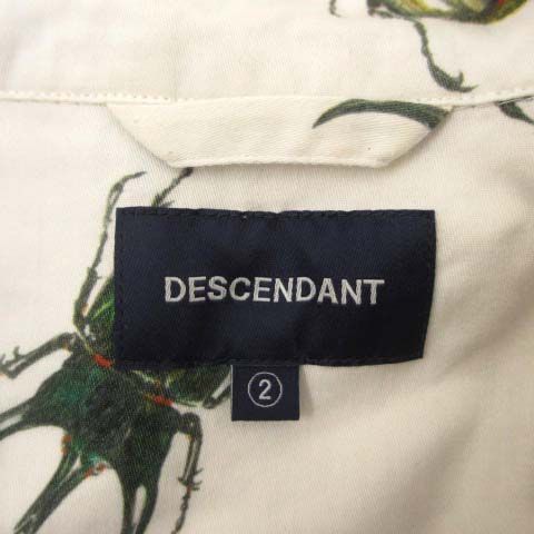 ディセンダント DESCENDANT 19SS CAUCASUS TEXTILE SS SHIRT シャツ 