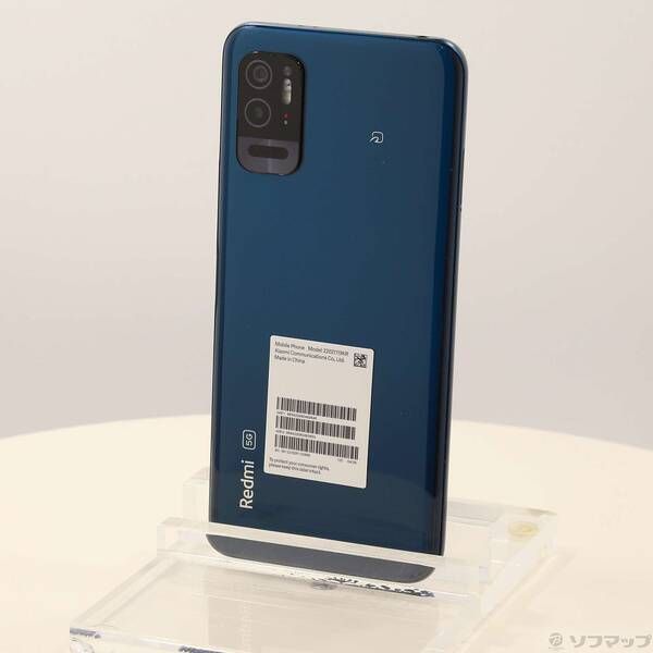 中古品〕 Redmi Note 10T 64GB レイクブルー REDMINOTE10T／LB SIM
