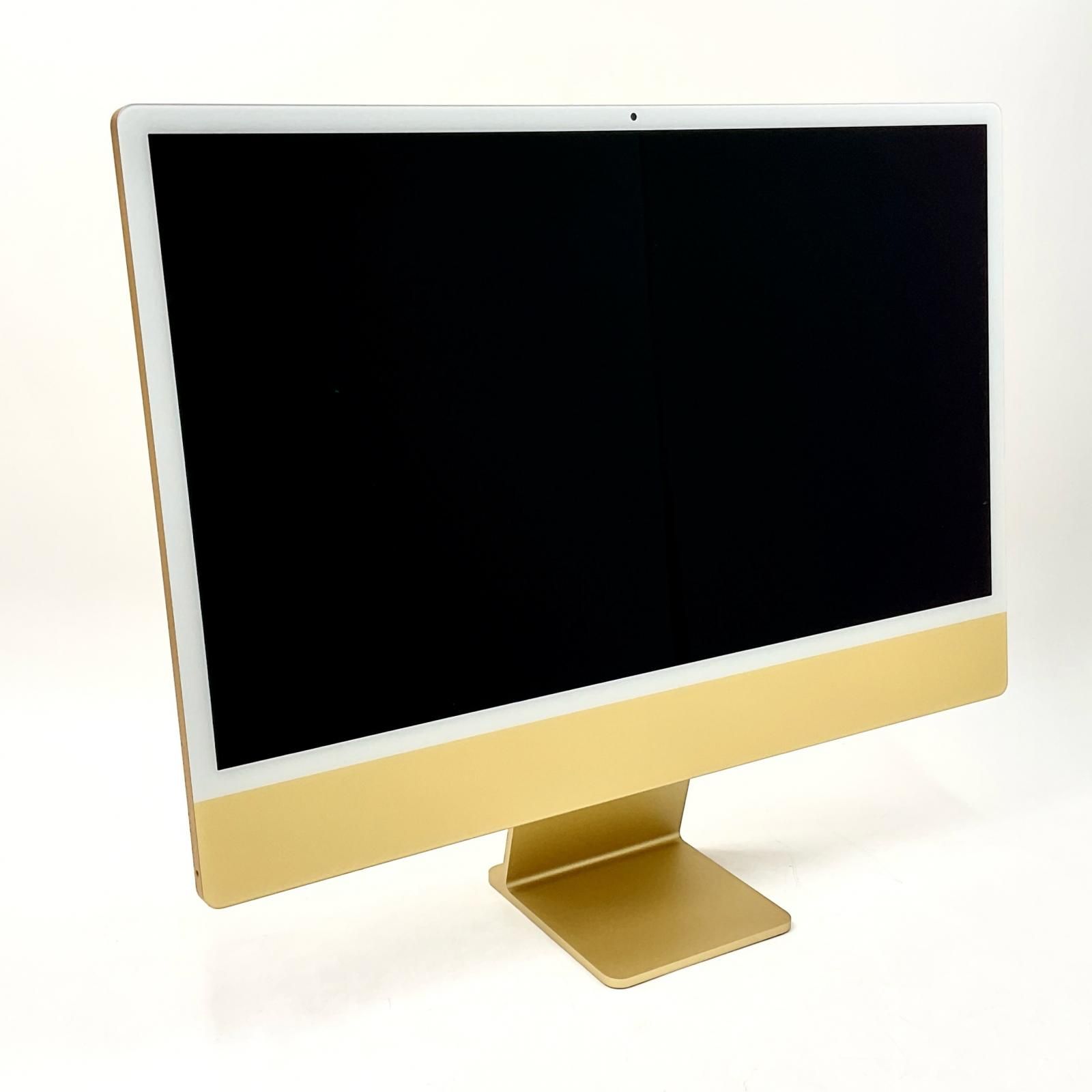 美品 完動品　Apple iMac M1 メモリ16GB SSD 1TB Apple iMac 2021 24インチ Apple M1 16GB SSD 1TB イエロー 超美