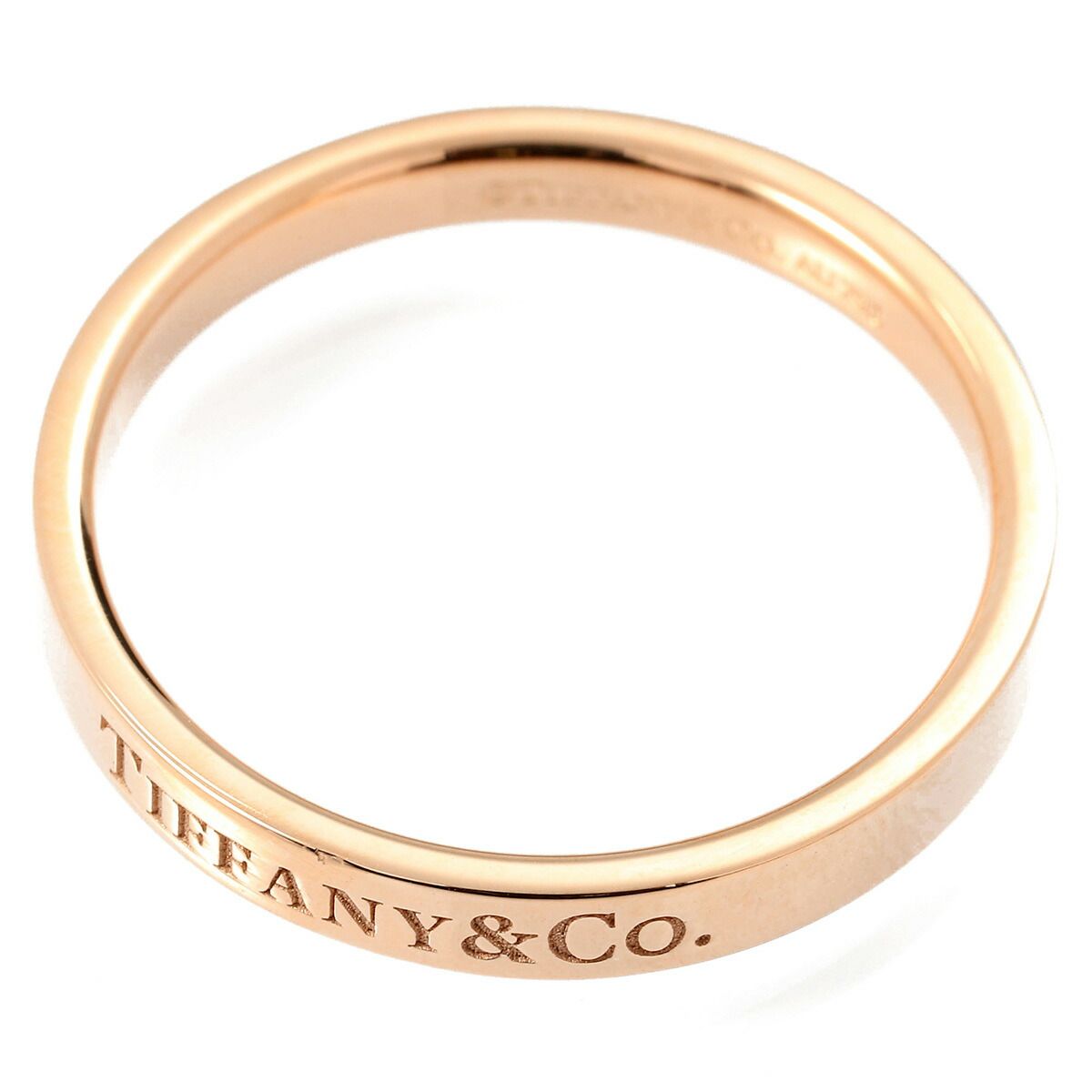 ティファニー T&CO. バンドリング 指輪 K18 18号 TIFFANY&Co. 中古  