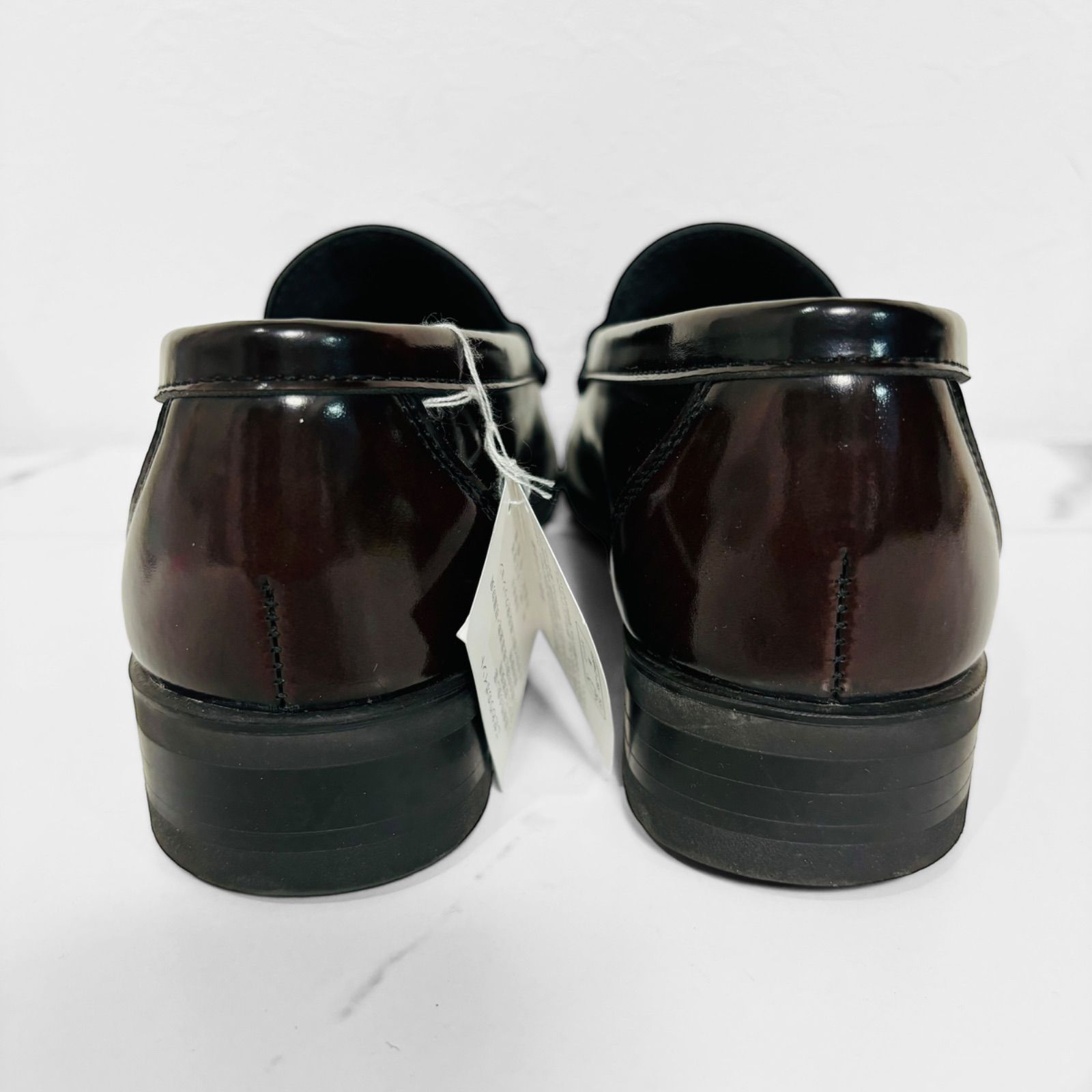 美品】HARUTA ハルタ コインローファー 通学 学生靴 黒 22.5cm 極美品 未使用級 タグ付き ハルタ HARUTA コインローファー  ブラウン 22.5cm レザー 本革 革靴 セブンイレブンコラボ チェック 学生 通勤 通学 - メルカリ